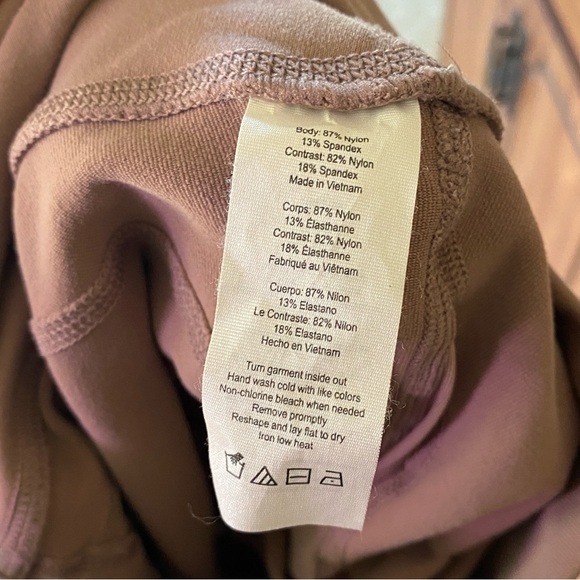 Alo Pink Stirrup Criss Cross Straps Athletic Pants Sz S - Picture 7 of 7